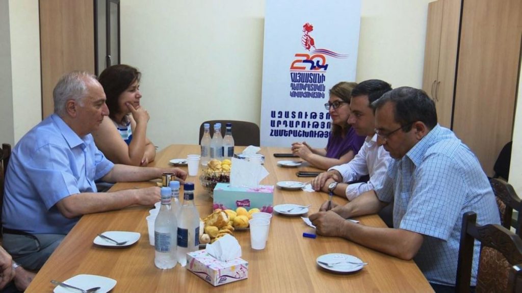 Տեղի է ունեցել ՀՅԴ-ՀԴԿ հանդիպում