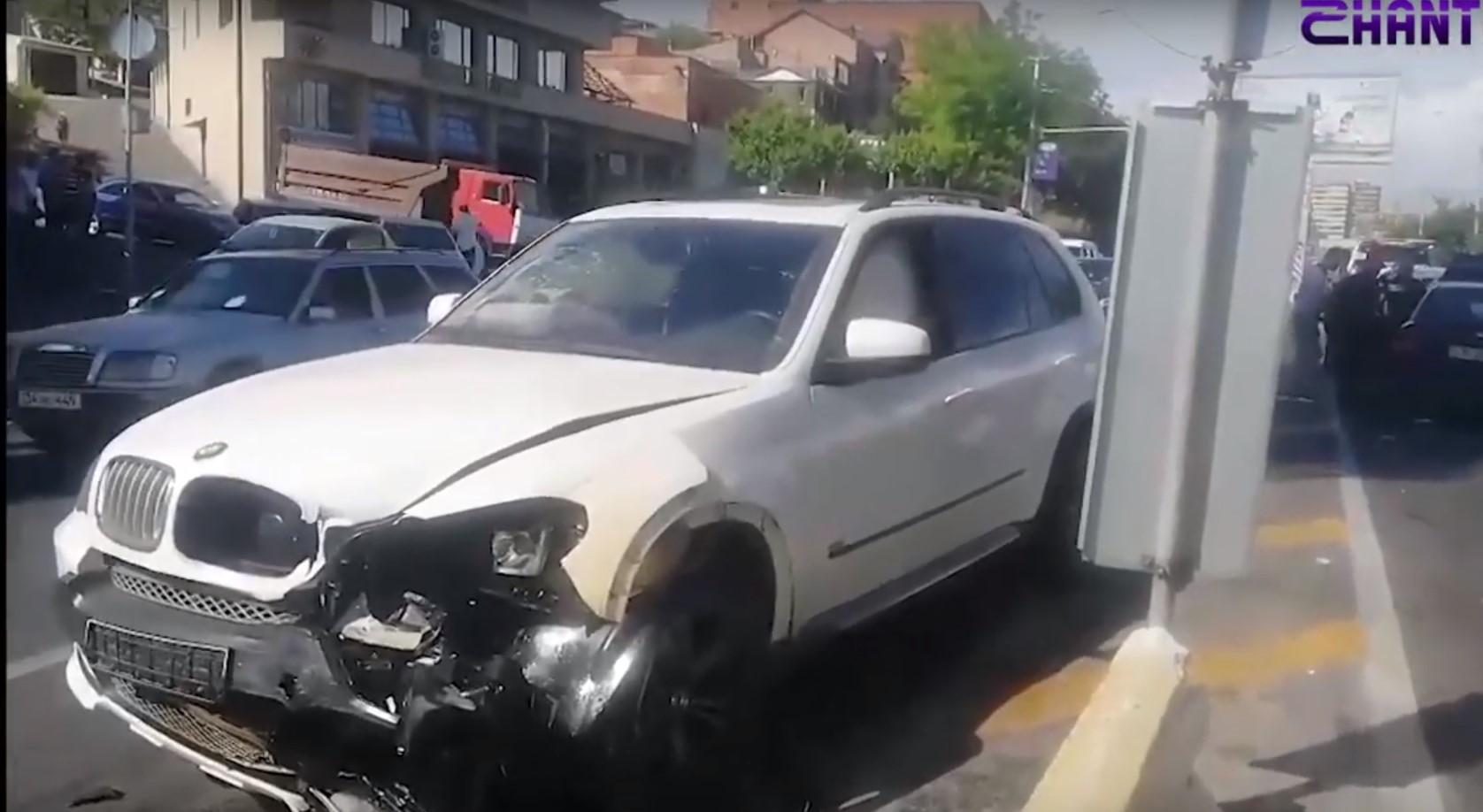 Խոշոր վթար Իսակովի պողոտայում