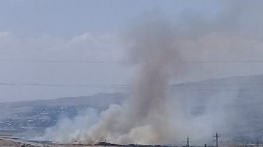 Փարպի, Ագարակ և Աղձք գյուղերի դաշտերում այրվել է մոտ 55 հա խոտածածկույթ