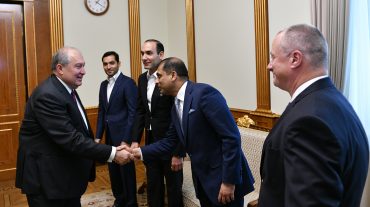 Նախագահն ընդունել է «Մարիոթ Ինթերնեյշնլ»-ի ներկայացուցիչներին