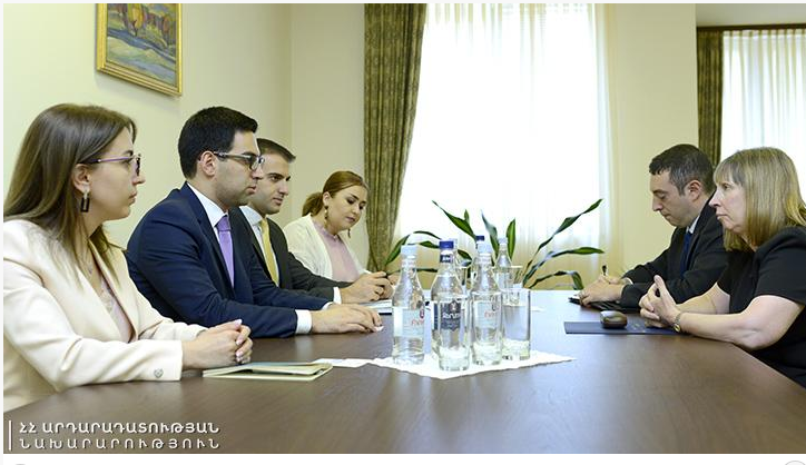 ԱՄՆ դեսպանի հետ քննարկվել է դատաիրավական և հակակոռուպցիոն ոլորտների օրակարգը