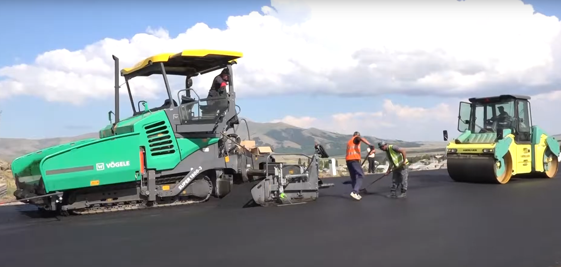 Հանրապետության ողջ տարածքում ճանապարհային մեծածավալ աշխատանքներ են իրականացվում