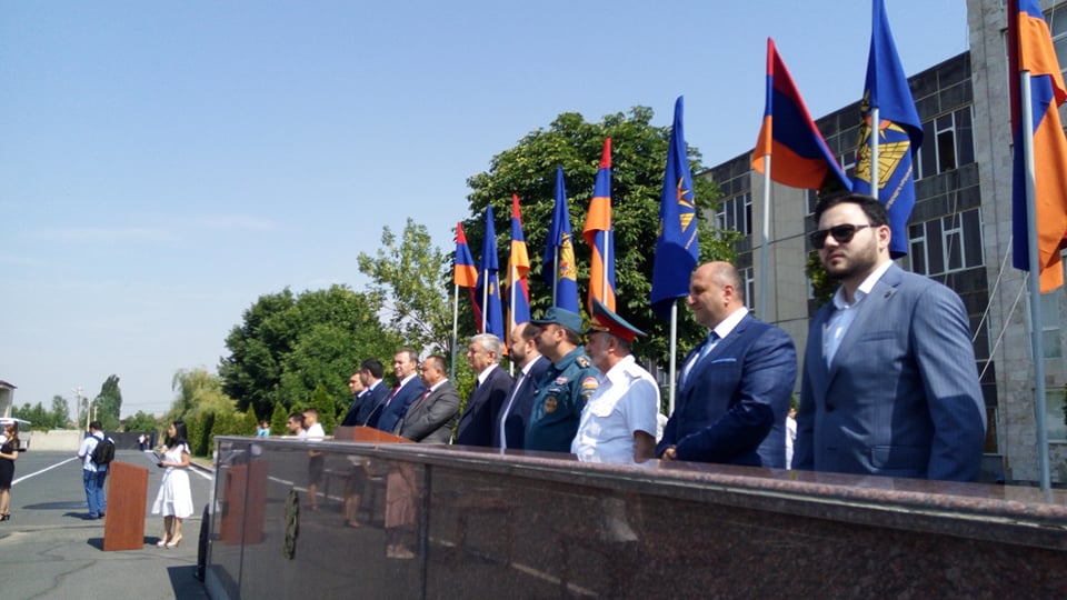 Ճգնաժամային կառավարման պետական ակադեմիայի շրջանավարտներին ավարտական դիպլոմներ են հանձնվում