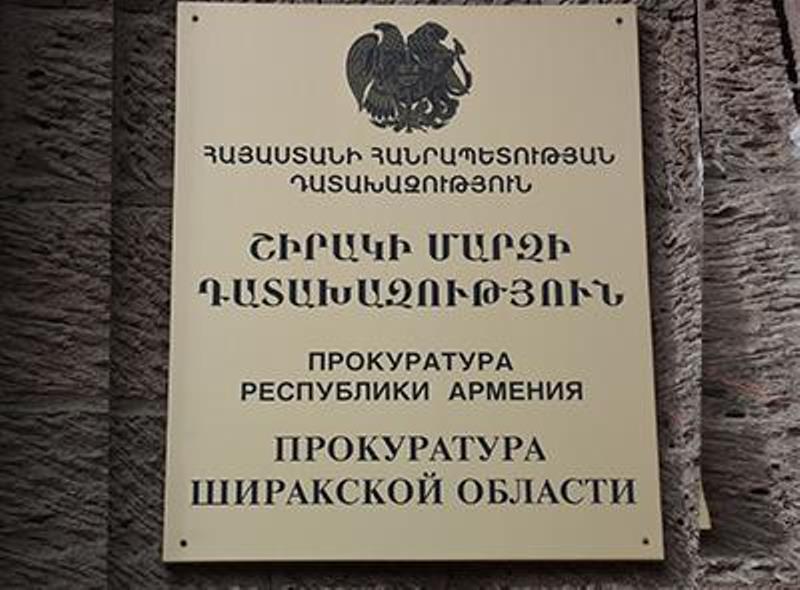 Շիրակի մարզի դատախազը միջնորդագիր է ուղարկել ՃՈ պետին