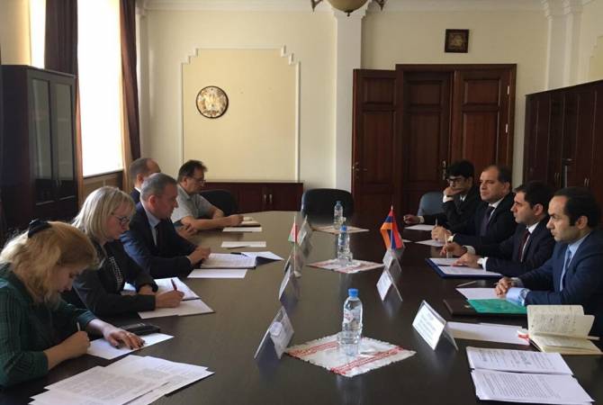 Մինսկում կայացել է Սուրեն Պապիկյանի և Բելառուսի տրանսպորտի և հաղորդակցության նախարարի հանդիպումը