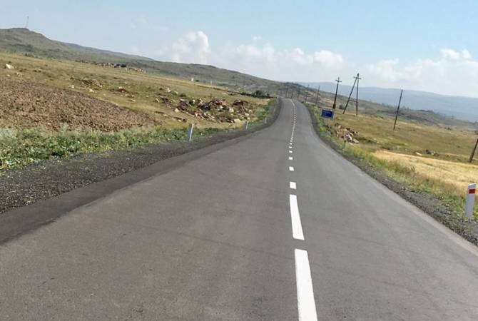 Շահագործման է հանձնվել Մ1-Կարմրաշեն-Ոսկեթաս-Զովասար ճանապարհահատվածը