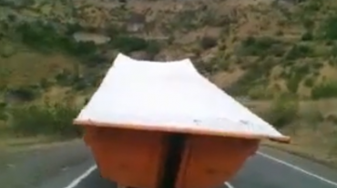 Գորիս-Կապան ճանապարհին կցորդիչն առանձնացել է բեռնատարից՝ միակողմանի փակելով ճանապարհը