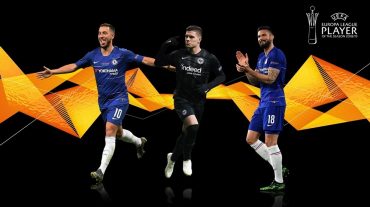 Ազարը, Ժիրուն և Յովիչը հավակնում են Եվրոպայի լիգայի 2018/19 մրցաշրջանի լավագույն ֆուտբոլիստի կոչմանը