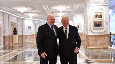 Արմեն Սարգսյանը շնորհավորական ուղերձ է հղել Ալեքսանդր Լուկաշենկոյին