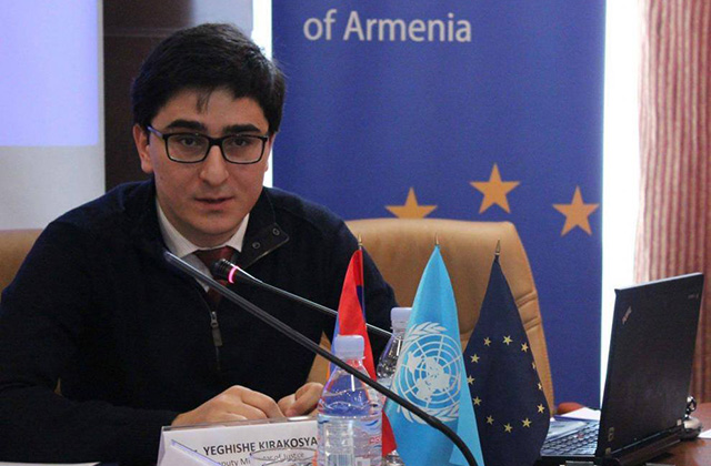 Եղիշե Կիրակոսյանը նշանակվել է ՄԻԵԴ-ում ՀՀ ներկայացուցիչ