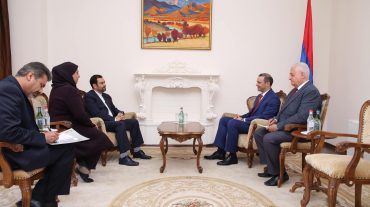 Հրաժեշտից առաջ Հայաստանում Իրանի դեսպանը հանդիպել է ԱԽ քարտուղարի հետ