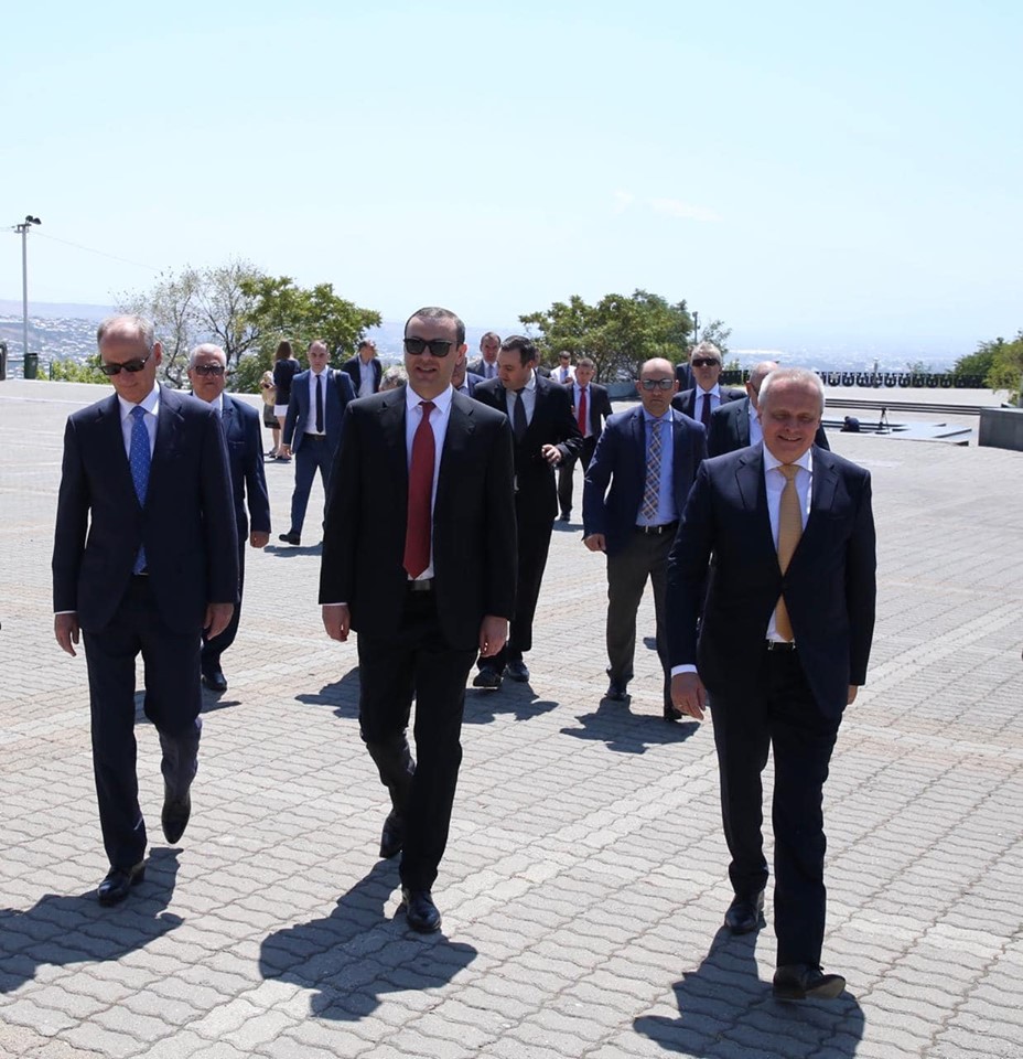 ՌԴ ԱԽ քարտուղարի և դեսպանի հետ այցելել էինք Հաղթանակի զբոսայգի. Արմեն Գրիգորյան