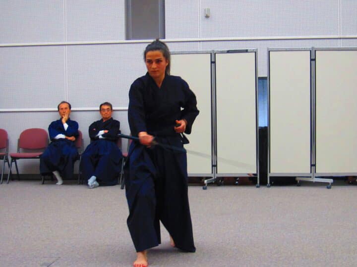 Challenge accepted. իմը ճապոնական Iaido մարտարվեստն է. Աննա Նաղդալյան