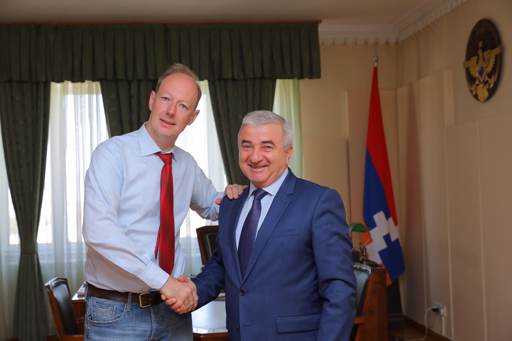 Աշոտ Ղուլյանը հյուրընկալել է Եվրոպական խորհրդարանի պատգամավորի գլխավորած պատվիրակությանը