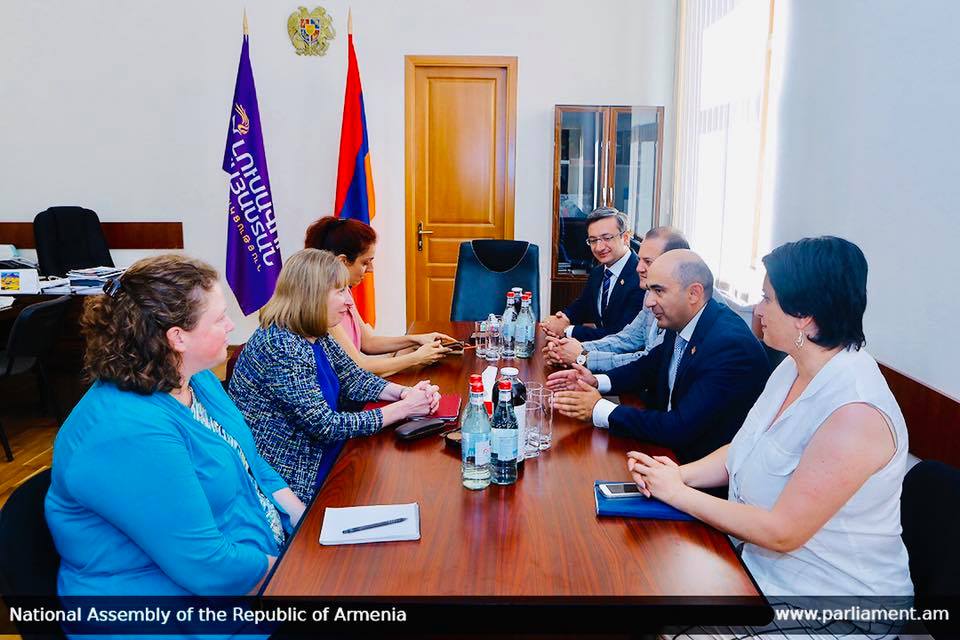 ԼՀԿ անդամները Լին Թրեյսիի հետ քննարկել են հայ-ամերիկյան հարաբերություններին առնչվող հարցեր