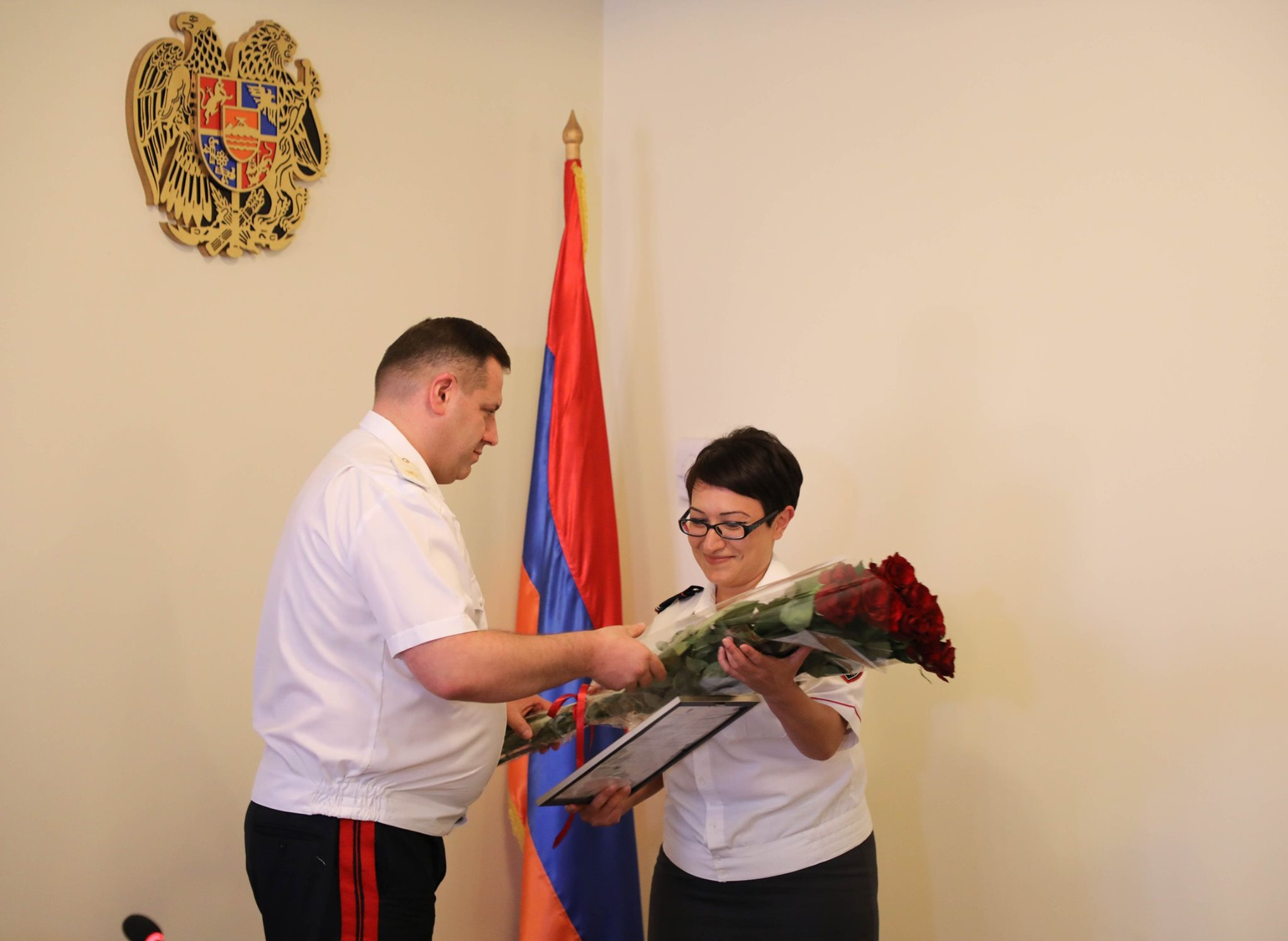 Քննչական կոմիտեի նախագահը պարգևատրել է ոստիկանության մի շարք ծառայողների