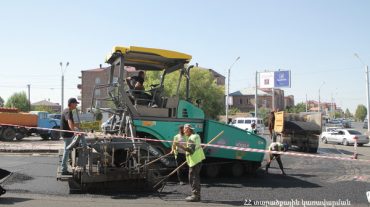 Քաղաքի օրվան ընդառաջ Գյումրիում ընթանում են լայնածավալ փողոցաշինական աշխատանքներ
