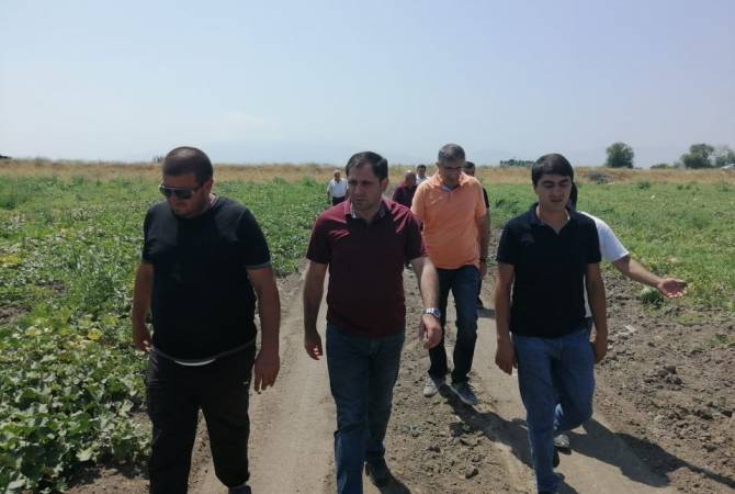 Սուրեն Պապիկյանն այցելել է Արմավիրի մարզ