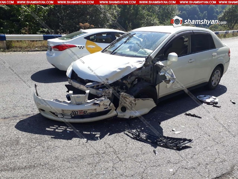 Տավուշի մարզում բախվել են УАЗ-ն ու Nissan-ը. Թաիլանդի քաղաքացին հոսպիտալացվել է