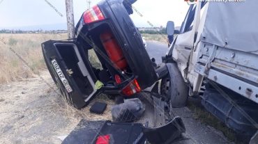 Արմավիրի մարզում միմյանց են բախվել Opel-ն ու «ԳԱԶել»-ը․ կան տուժածներ