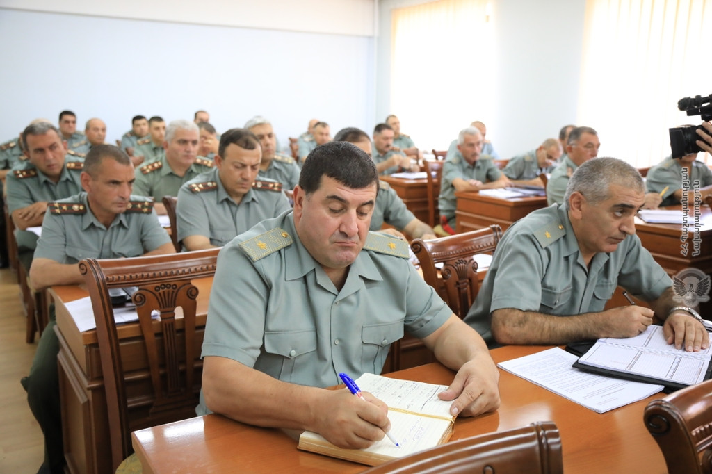 Անցկացվել է ԶՈՒ ղեկավար կազմի խորհրդակցություն
