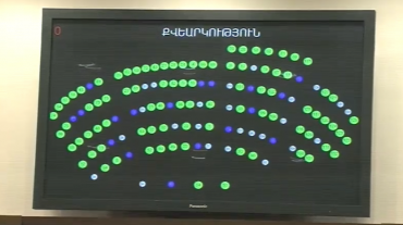 Ազգային ժողովը միաձայն կողմ քվեարկեց արտահերթ ներկայացված նախագծին