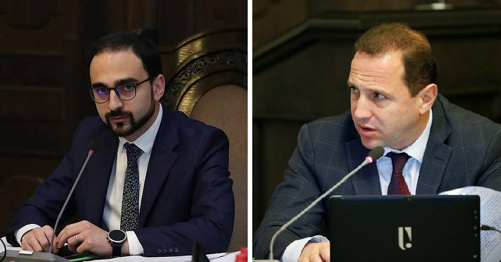 Դավիթ Տոնոյանը Ավինյանին դիմեց «պարոն վարչապետ»-ով