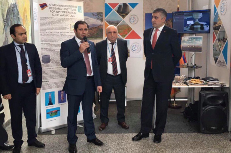 Սուրեն Պապիկյանը մասնակցել է ԱԷՄԳ 63-րդ համաժողովի շրջանակում Հայաստանի տաղավարի բացմանը