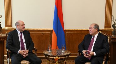 Նախագահն ընդունել է HSBC բանկի միջազգային հարցերով գործադիր տնօրենին