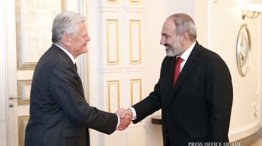 Մեզ համար շատ կարևոր է, որ գերմանական հանրության մեջ Հայոց ցեղասպանության փաստը խորապես ընկալվի․ Գերմանիայի պաշտոնաթող նախագահը՝ Փաշինյանին
