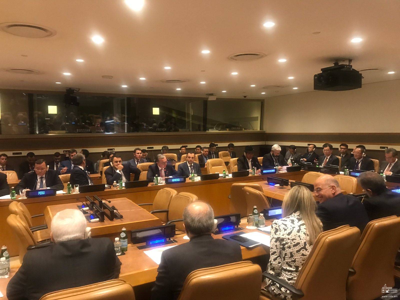 Զ․Մնացականյանը մասնակցել է «Հին քաղաքակրթությունների ֆորում» ԱԳ նախարարների հանդիպմանը