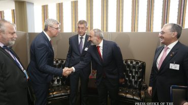 Հայաստանի և Չեխիայի վարչապետերը քննարկել են երկկողմ գործակցությանը վերաբերող հարցեր