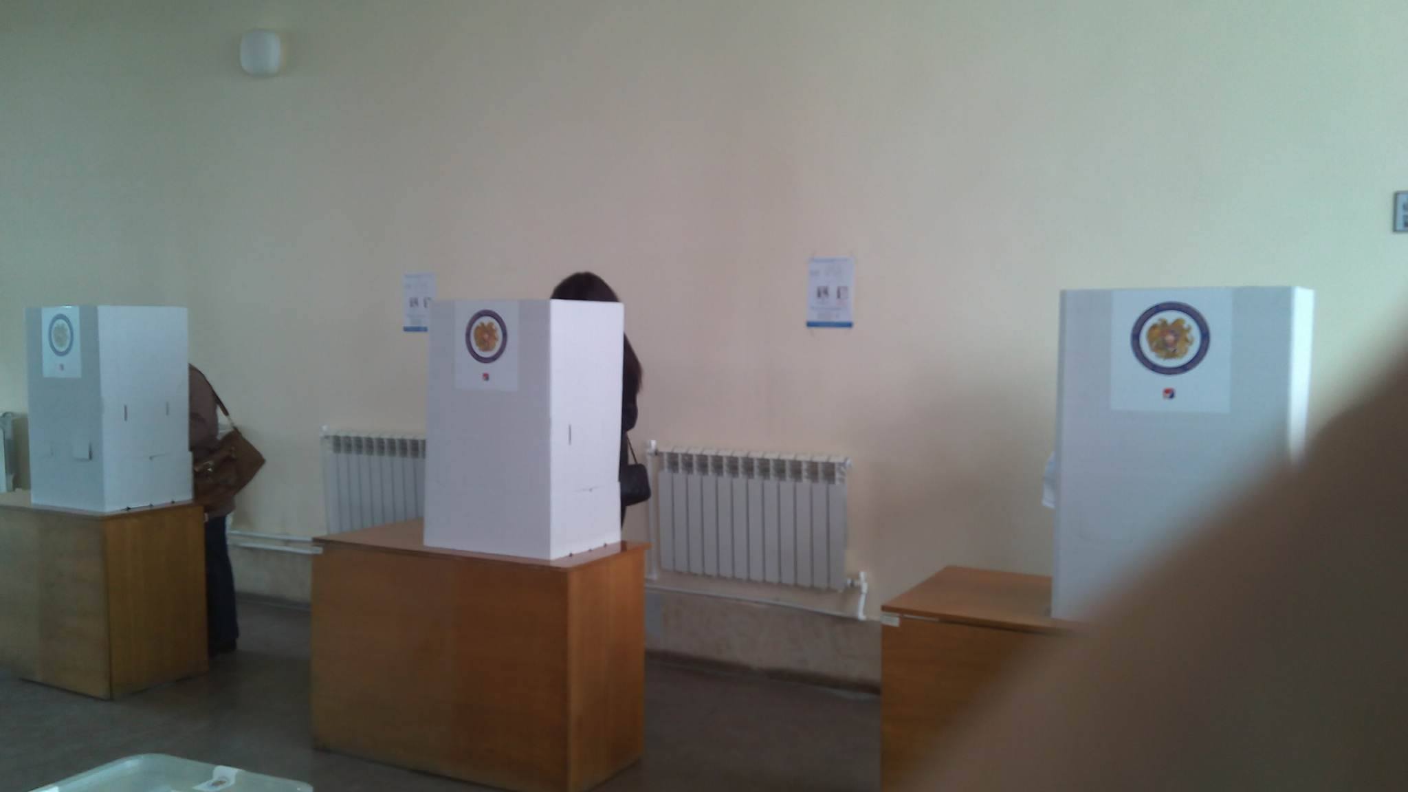 Եղեգնուտում ընտրողներն ակտիվ են եղել