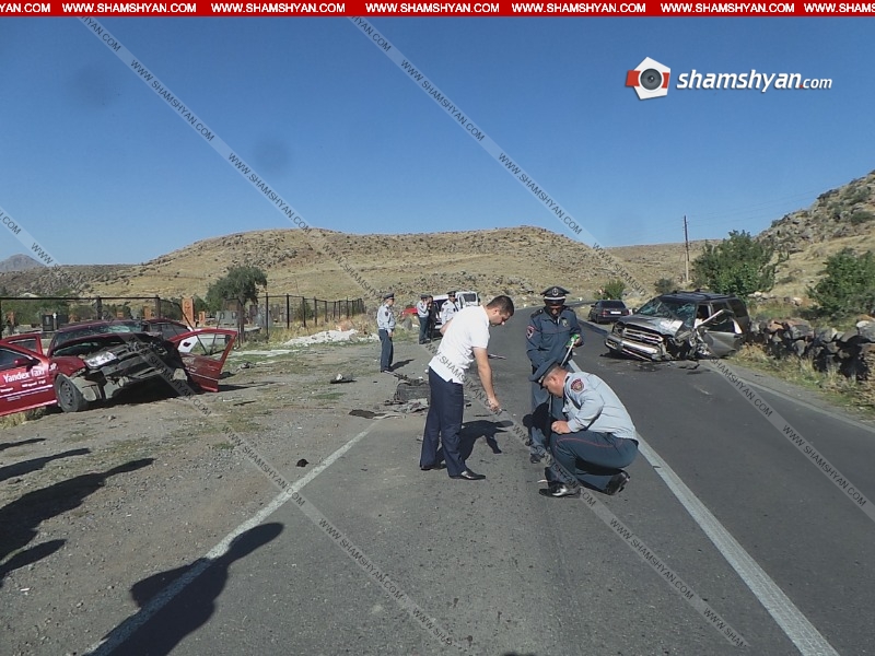 Վթար Թալին-Գյումրի ավտոճանապարհին․ կա 1 զոհ, 4 տուժած