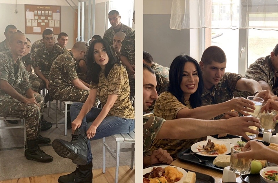 Զինվորների ծնողներ, ձեր որդիների սնունդը իսկապես լավն է. Նաիրա Զոհրաբյան