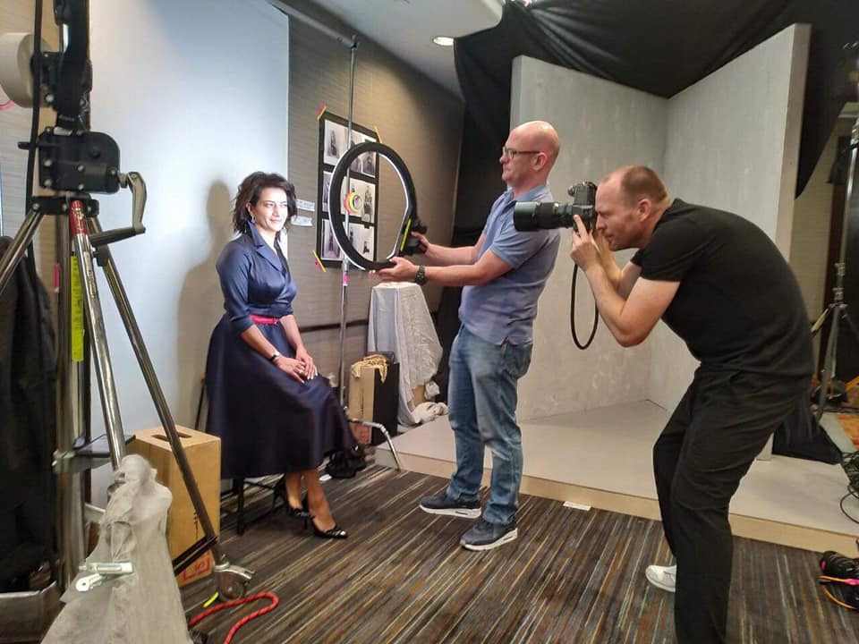 Աննա Հակոբյանը Gettyimages-ի նկարահանման backstage կադրերն է հրապարակել