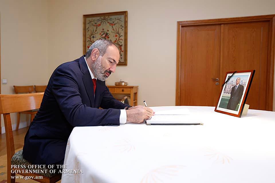 «Ժակ Շիրակը հայ-ֆրանսիական միջպետական հարաբերությունների զարթոնքի խորհրդանիշներից էր». Փաշինյան