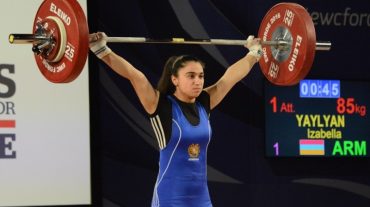 Իզաբելլա Յայլյանը B խմբում 6-րդն է. Ծանրամարտի ԱԱ