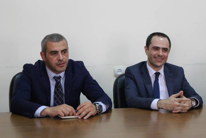 Արթուր Ասոյանը ներկայացրել է Առողջապահական և աշխատանքի տեսչական մարմնի նորանշանակ ղեկավարին