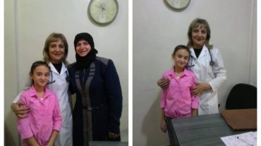 Սիրիացի 12-ամյա աղջնակը շնորհակալական բացիկ է պատրաստել հայ բժշկուհու համար