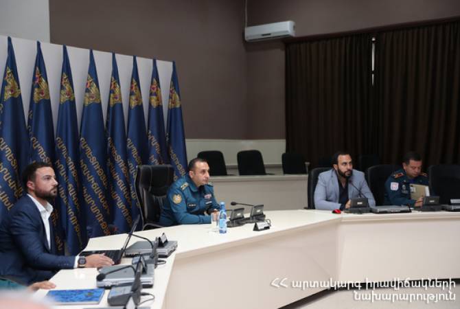 ՀՀ ԱԻՆ փրկարար ծառայության ղեկավար կազմը հադիպել է Armenian Helicopters-ի ներկայացուցիչների հետ