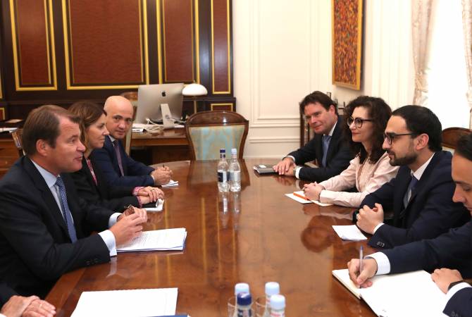 Տիգրան Ավինյանն ընդունել է ՎԶԵԲ առաջին փոխնախագահին