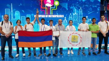 4 արծաթե և 3 բրոնզե մեդալներ՝ Մեգապոլիսների 4-րդ միջազգային առարկայական օլիմպիադայում
