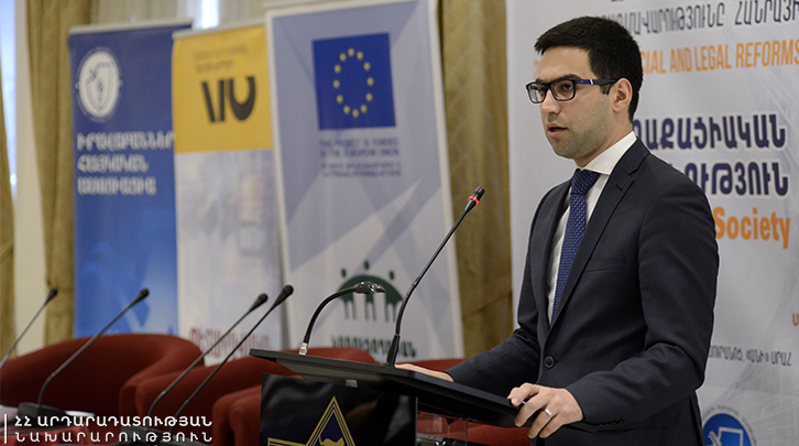 Կառավարությունը դատական իշխանության նկատմամբ որդեգրել է հավասարակշռված մոտեցում.Ռուստամ Բադասյան