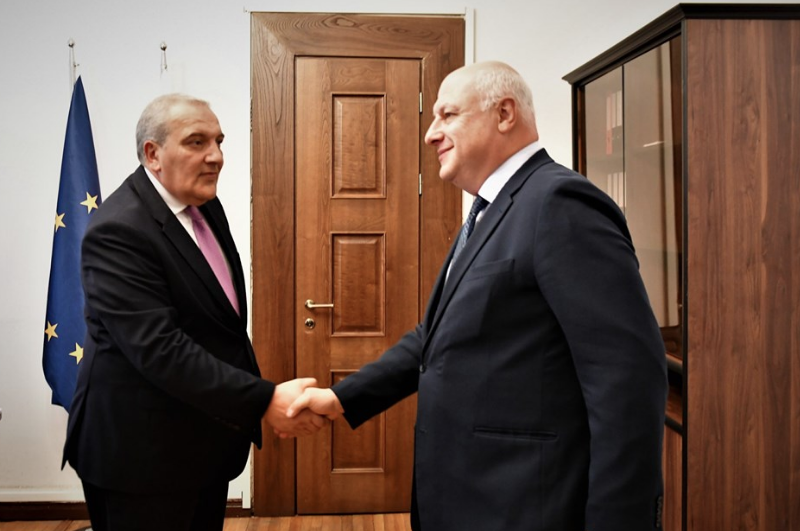 Վրաստանում ՀՀ դեսպանը հանդիպել է ԵԱՀԿ միջխորհրդարանական վեհաժողովի նախագահի հետ