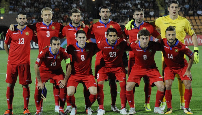 Հայաստան-Իտալիա մեկնարկային կազմերը