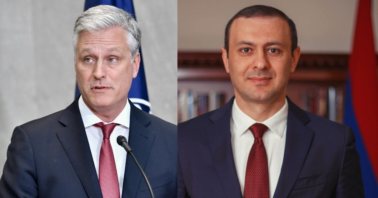 ԱԽ քարտուղար Արմեն Գրիգորյանը շնորհավորել է ԱՄՆ նախագահի ազգային անվտանգության գծով նորանշանակ խորհրդականին