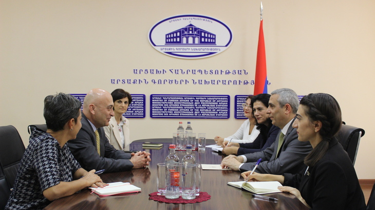 Մասիս Մայիլյանն ընդունել է ՀԲԸՄ պատվիրակությանը