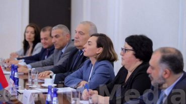 Լենա Նազարյանը Թբիլիսիում հանդիպել է Վրաստանի փոխարտգործնախարարի հետ