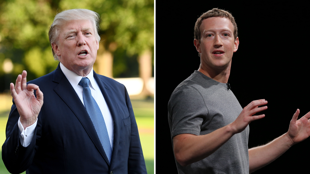 Թրամփը հանդիպել է Facebook-ի ղեկավարի հետ